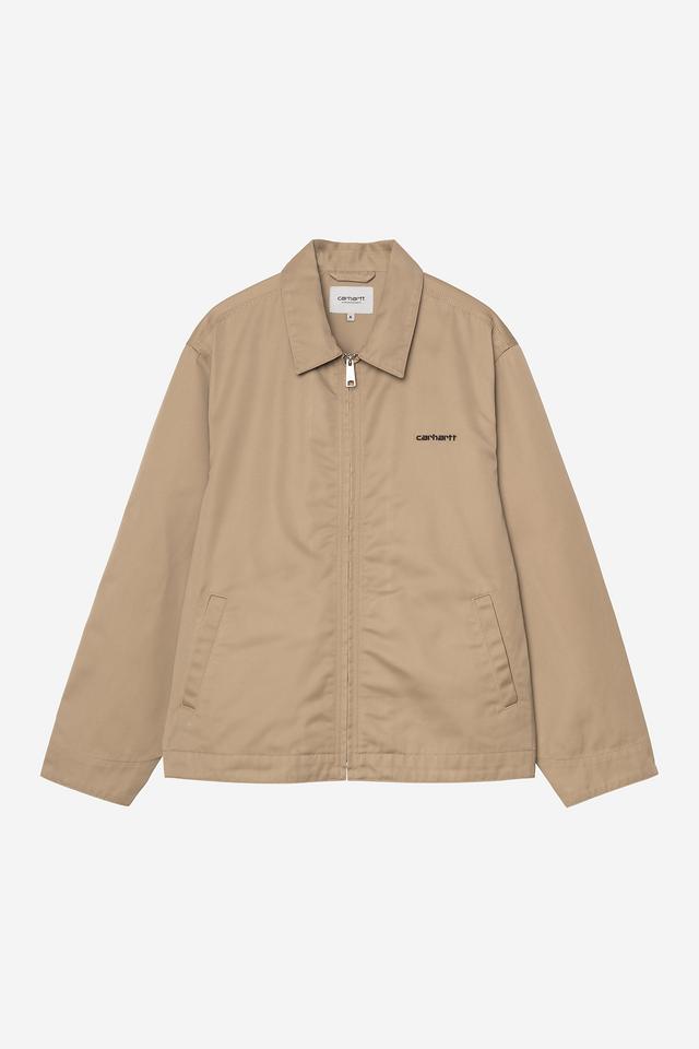 CARHARTT WIP Module Script Jacket FS26 in Leather/Schwarz