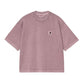 CARHARTT WIP W' S/S Nelson T-Shirt Organic Cotton Single Jersey. 165 g/m² in Phlox/garment dyed