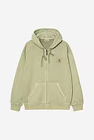CARHARTT WIP Hooded Nelson Jacket FS26 in Gentle Green garment dyed