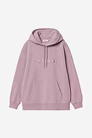CARHARTT WIP W' Hooded Carhartt Sweatshirt FS26 in Gentle Pink/Cinnerus