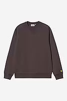 CARHARTT WIP Chase Sweat FS26 in Shale/Gold