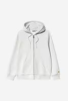 CARHARTT WIP Hooded Chase Jacket FS26 in Ash Heather/Gold