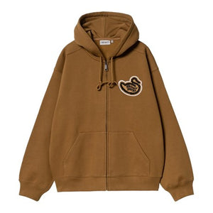 Carhartt Wip Hooded Brown Ducks Jacket FW24