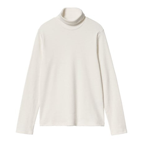 Carhartt Wip W' L/S Signature Mockneck T-S FW24 in Wax