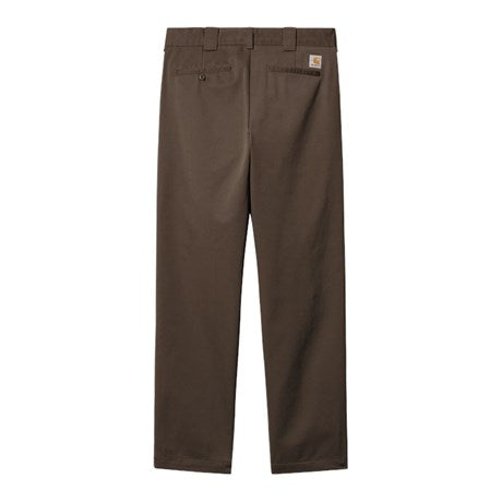 CARHARTT WIP Master Pant Polyester/Cotton Denison Twill. 8.8 oz in Vitola/rinsed