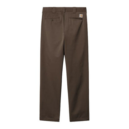 CARHARTT WIP Master Pant Polyester/Cotton Denison Twill. 8.8 oz in Vitola/rinsed