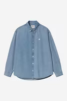 CARHARTT WIP L/S Lucas Shirt FS26 in Blue bleached