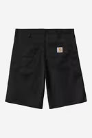 CARHARTT WIP Simple Short FS26 in Black rinsed