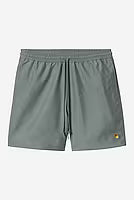 CARHARTT WIP Chase Swim Trunks FS26 in Velvet Green/Gold