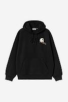 Carhartt WIP Hooded Jake Garcia Sweatshirt Cotton/Polyester Sweat in Schwarz