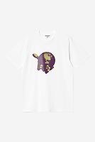 Carhartt WIP S/S Saviour T-Shirt Organic Cotton Single Jersey in Weiß