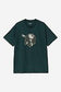 Carhartt WIP S/S Saviour T-Shirt Organic Cotton Single Jersey in Deep Lagoon