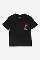 Carhartt WIP W' W' S/S Jake Garcia T-Shirt Organic Cotton Single Jersey in Schwarz