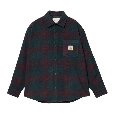 CARHARTT WIP Brennan Shirt Jac Wool/Polyester/Other Plain Weave. 9.9 oz