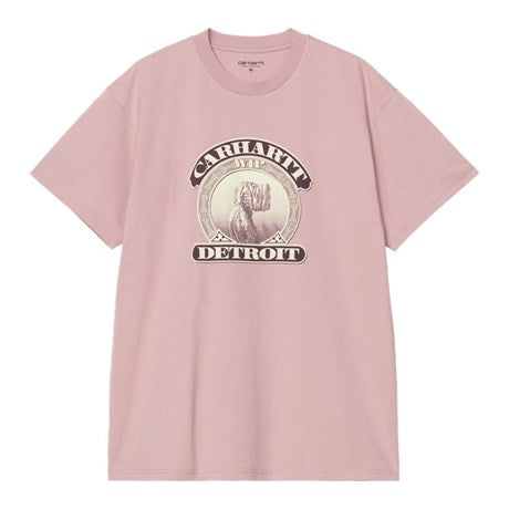 CARHARTT WIP S/S Cold World T-Shirt Cotton Single Jersey. 260 g/m²