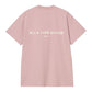 CARHARTT WIP S/S Cold World T-Shirt Cotton Single Jersey. 260 g/m² in Glassy Pink