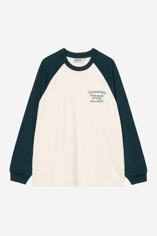 CARHARTT WIP L/S Alston T-Shirt Cotton Ribbing 1X1