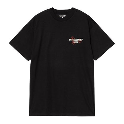 CARHARTT WIP S/S Wiptopia T-Shirt Organic Cotton Single Jersey. 175 g/m² in Schwarz