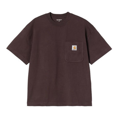 CARHARTT WIP S/S Work Pocket T-Shirt Cotton Single Jersey. 230 g/m² in Palisander