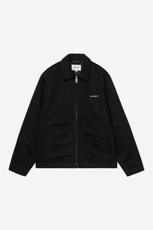 CARHARTT WIP Module Script Jacket FS26 in Schwarz/Weiß