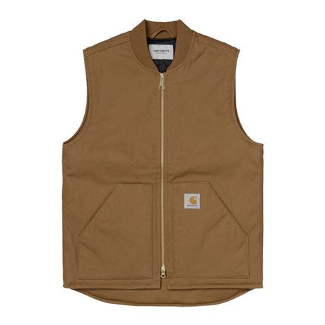 CARHARTT WIP Classic Vest 100% Cotton 'Dearborn' Canvas. 11.3 oz