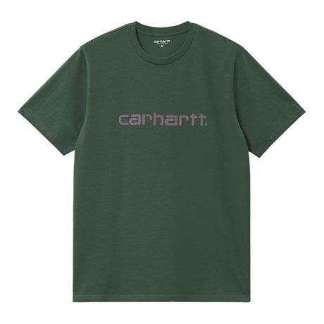 CARHARTT WIP S/S Script T-Shirt Cotton Single Jersey. 190 g/m²