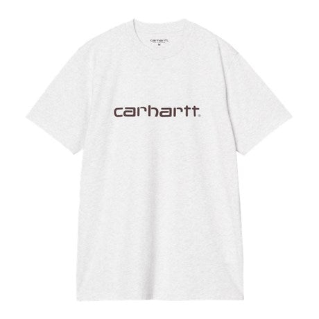 CARHARTT WIP S/S Script T-Shirt Cotton Single Jersey. 190 g/m²