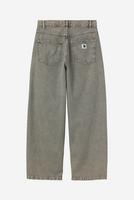 Carhartt WIP W' Brandon Pant Cotton 'Smithtown' Denim in Blau/Leather garment dyed