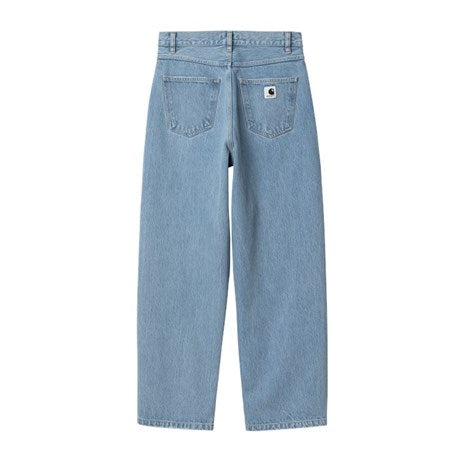 CARHARTT WIP W' Brandon Pant 100% Cotton 'Smith' Denim. 13.5 oz in Blau/stone bleached