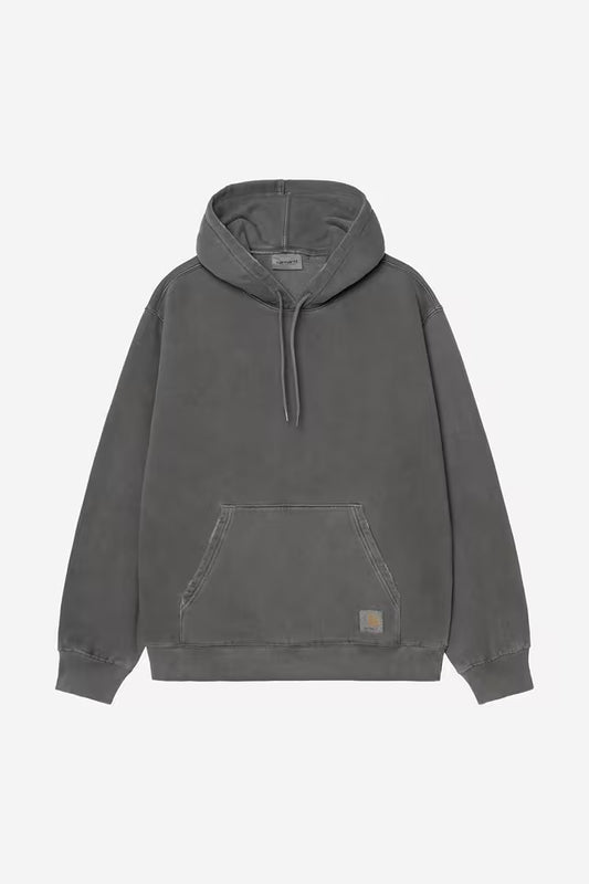 CARHARTT WIP Hooded Torion Sweat FS26 in Black grind wash