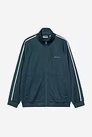 CARHARTT WIP Bolar Sweat Jacket FS26 in Blue River/Mirror