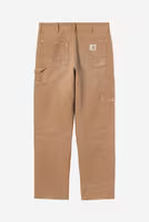 CARHARTT WIP Double Knee Pant FS26 in Hamilton Brown grind wash