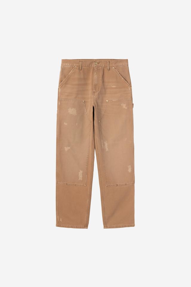 CARHARTT WIP Double Knee Pant FS26 in Hamilton Brown grind wash