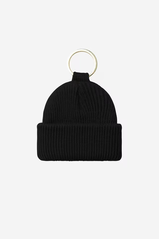 CARHARTT WIP Mini Watch Hat Keychain FS26 in Schwarz