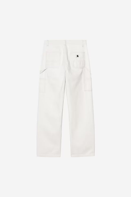 CARHARTT WIP W' Mercer Pant FS26 in Mercer Stripe, Graphite/Wax bleached