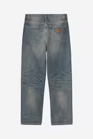 CARHARTT WIP Aaron Pant FS26 in Blue worn used wash