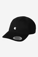 CARHARTT WIP Madison Logo Cap FS26 in Schwarz/Weiß