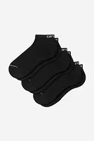 CARHARTT WIP Script Sneakers Socks FS26 in Schwarz/White + Black/Weiß