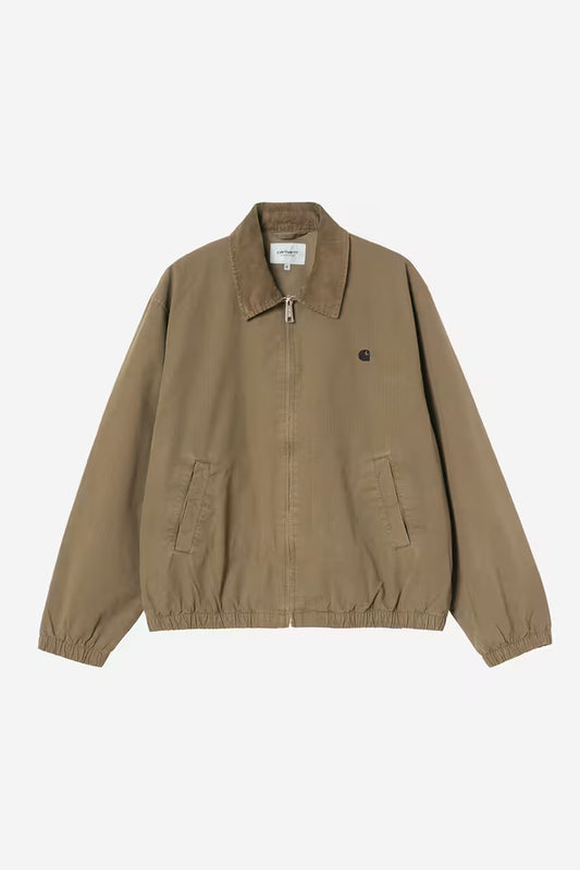 Carhartt WIP Madison Ripstop Jacket in Dark Beech/Schwarz