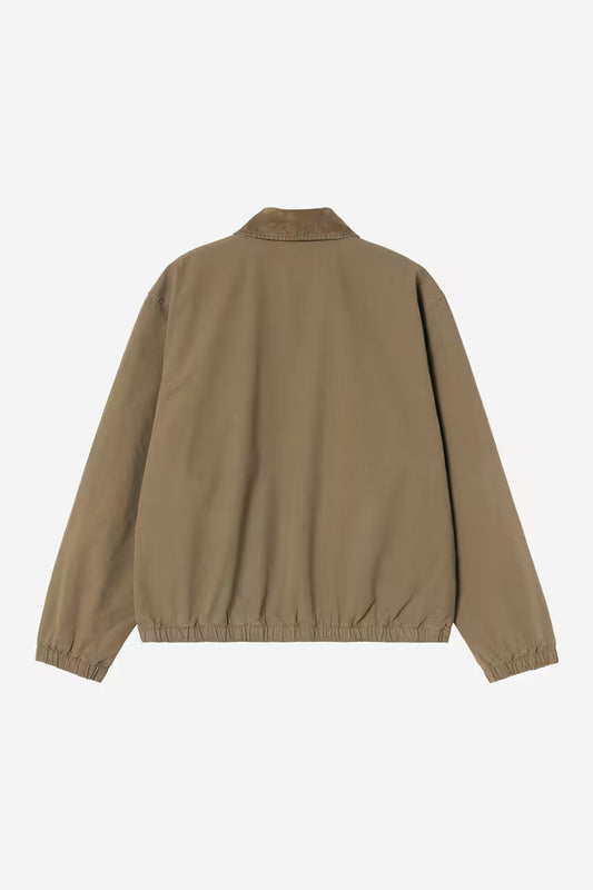Carhartt WIP Madison Ripstop Jacket in Dark Beech/Schwarz
