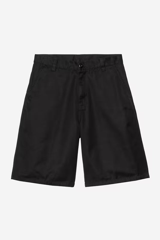 Carhartt WIP Brader Short in Schwarz