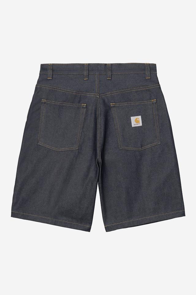CARHARTT WIP Brandon Short 100% Cotton 'Smith' Denim