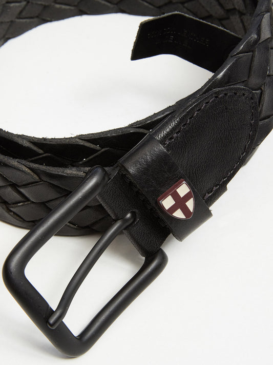 Blue de Gênes Intero Leather Belt