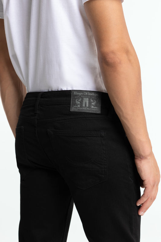 Kings of Indigo CHARLES Jeans Pant FS25 in STAY BLACK RINSE