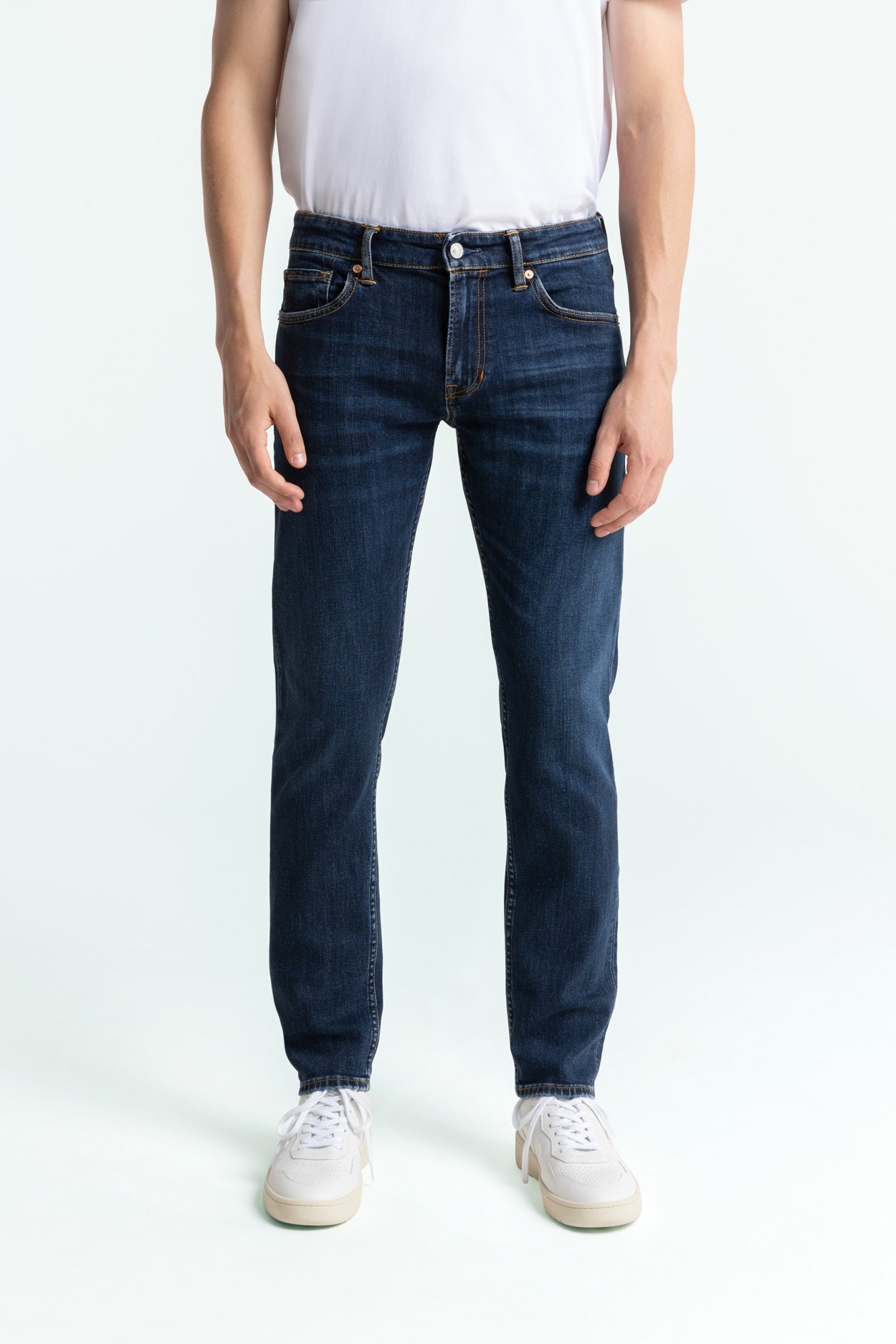 Kings Of Indigo CHARLES Denim Pant in CLEAN MEDIUM USED