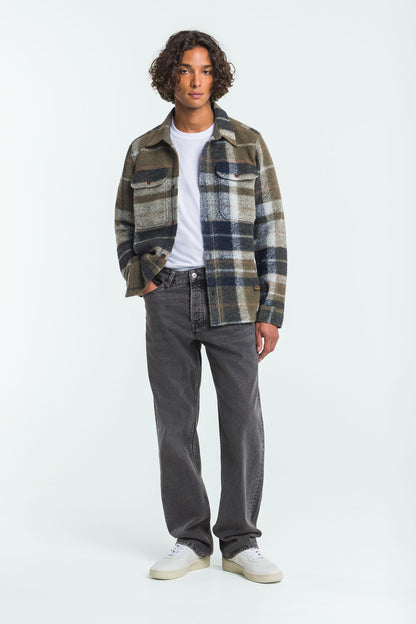 Kings Of Indigo ROY Denim Pant in HOLO GREY WORN
