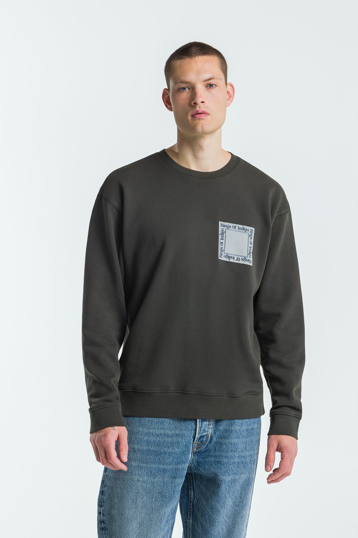 Kings Of Indigo NEIL Sweatshirt in PEAT