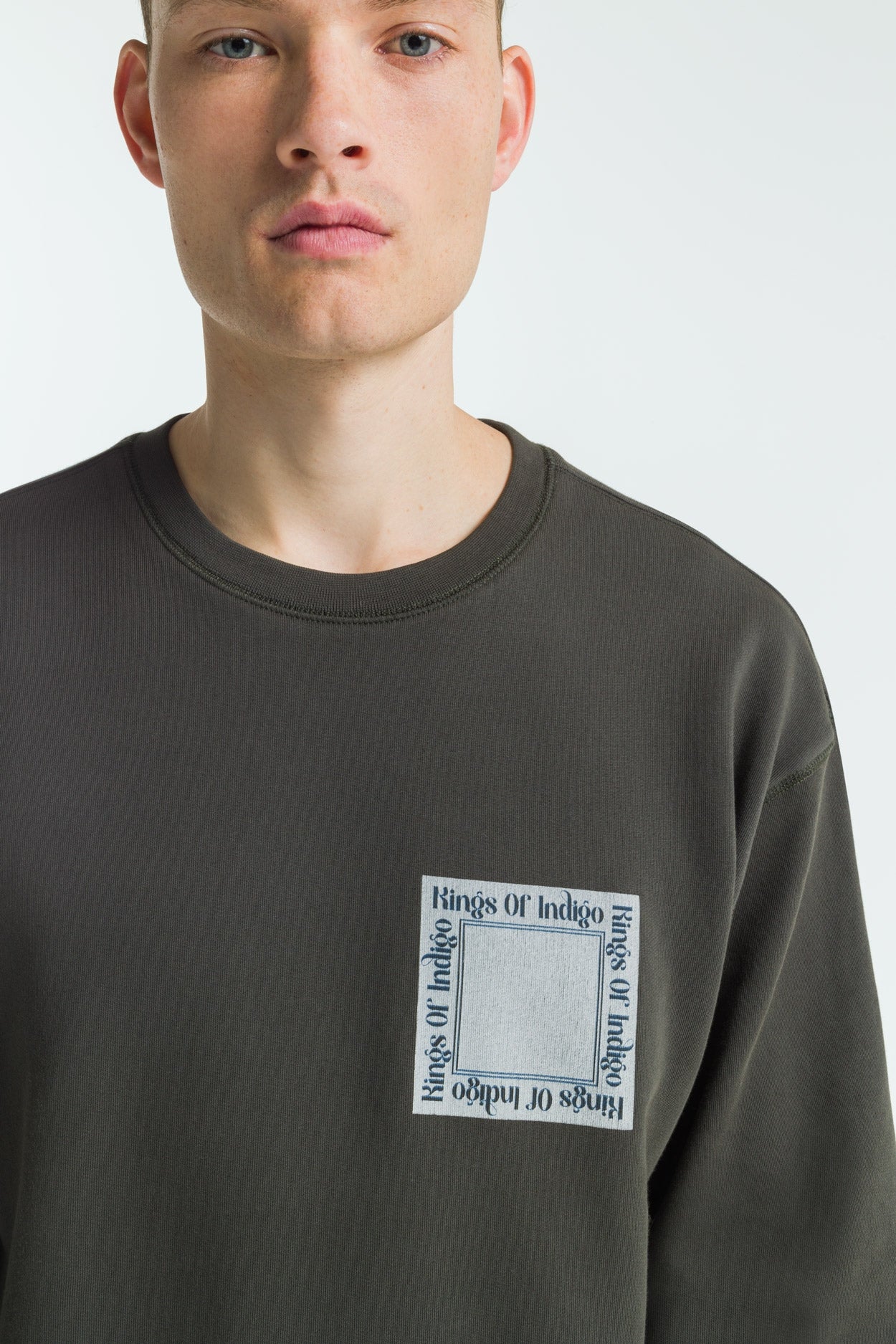 Kings Of Indigo NEIL Sweatshirt in PEAT
