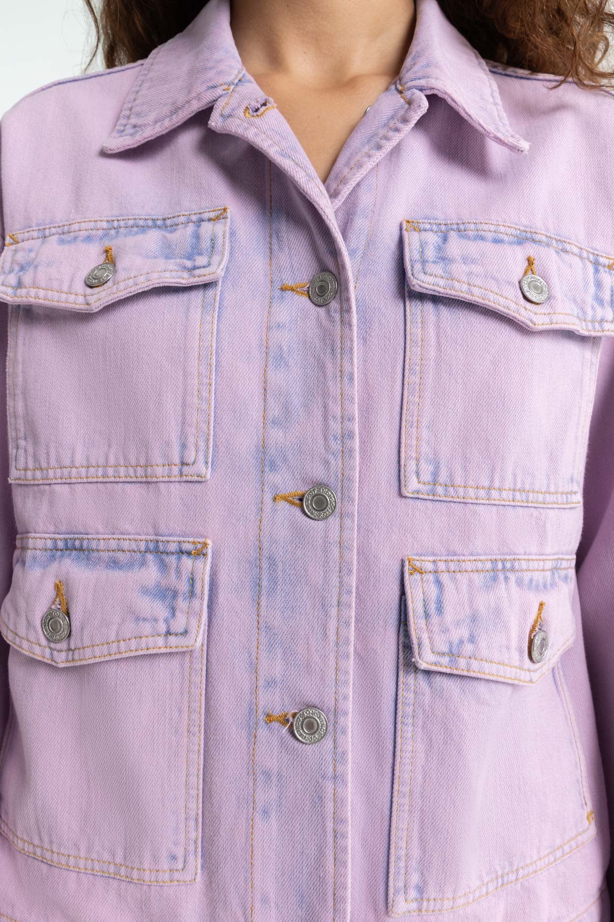 Kings of Indigo MEISHO Jeans Jacke FS25 in CHASE POLIGNAC OVERDYE