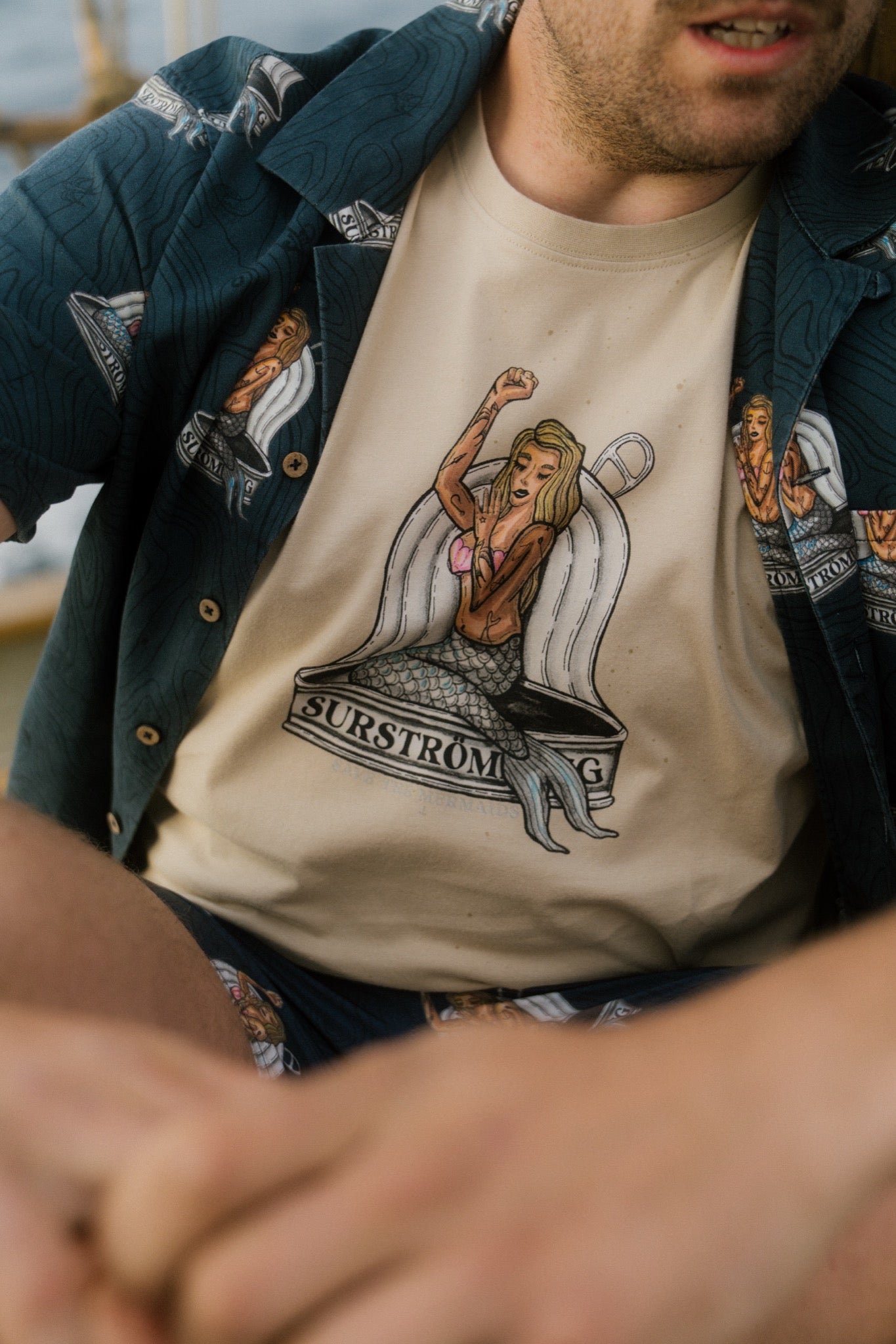 Lakor Save The Mermaids Short Sleeve Shirt